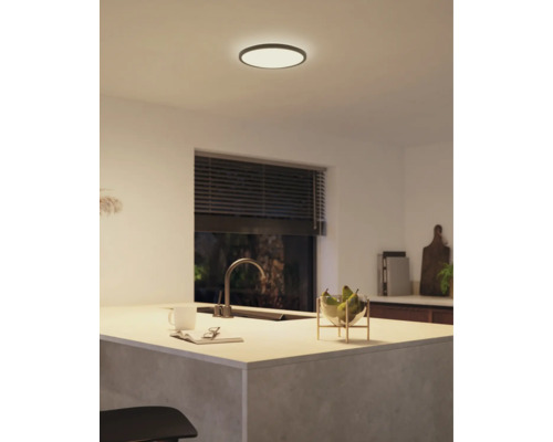 LED stropní svítidlo Philips HUE 8720169330979 16,6 W 1160 lm 2000-6500 K černé - kompatibilní se SMART HOME by hornbach LED stropní svítidlo Philips HUE 8720169330979 16,6 W 1160 lm 2000-6500 K černé - kompatibilní se SMART HOME by hornbach