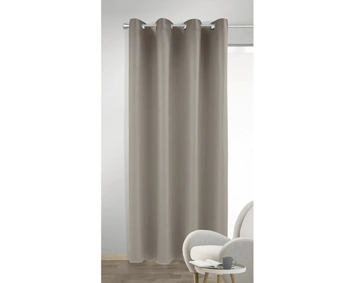 Zatemňovací závěs s oky pro zatemnění oken