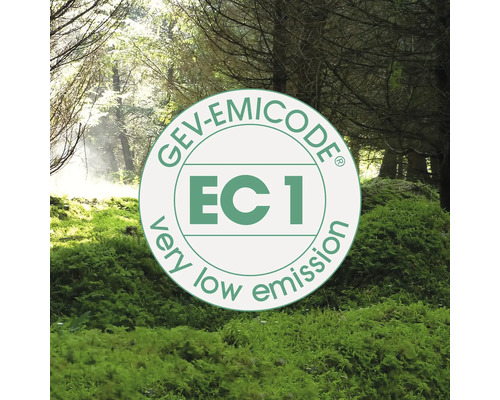 Nízké emise GEV Emicode EC 1 pečeť