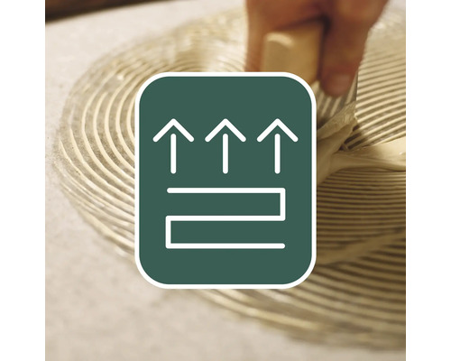 Symbol vhodné pro podlahové topení