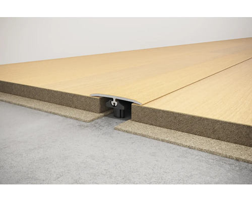 Podlahová krytina s přechodovým profilem