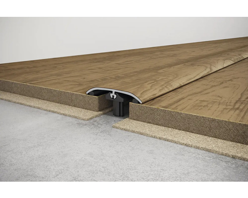 T-profil pro podlahové krytiny pro spojení dvou podlahových ploch