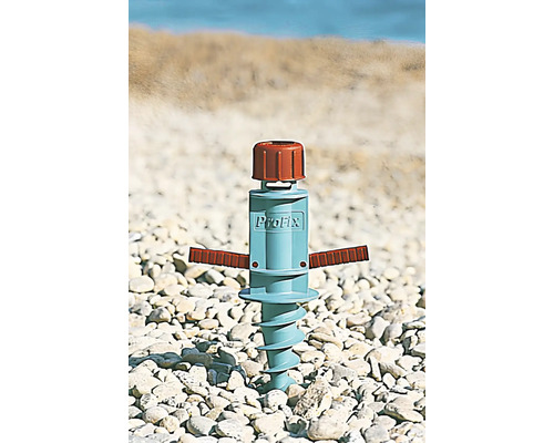 Zemní kotva Profix na štěrkovém podkladu