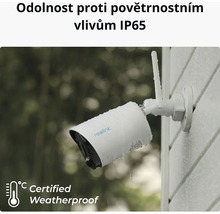 Reolink bezpečnostní kamera s ochranou IP65