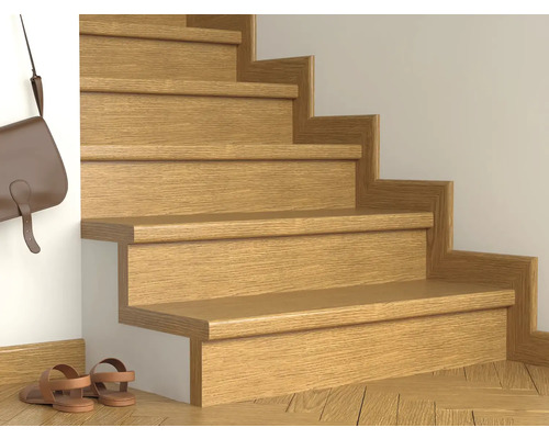 Bočnice kaskádovitá TOPSTEP FLEX 80x1800x17 mm DUB NATUR