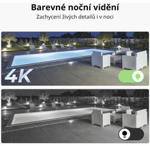 Barevné noční vidění pro bezpečnostní kamery s rozlišením 4K