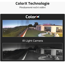 Technologie ColorX s plnobarevným nočním viděním pro bezpečnostní kamery