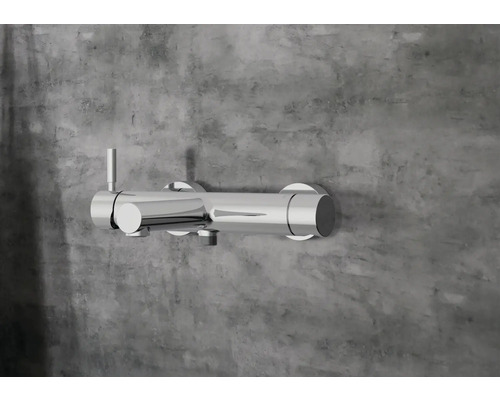 Nástěnná sprchová baterie z kovu do koupelny