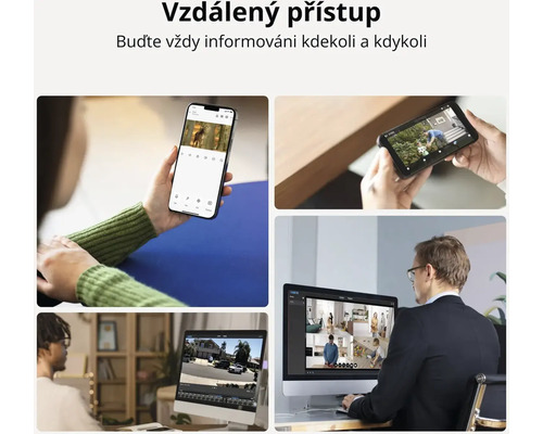 Zobrazení sledovacích zařízení na počítačích a mobilních telefonech
