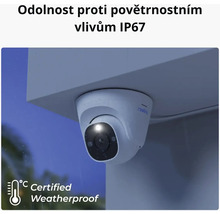 Kamera Reolink s certifikací odolnosti proti povětrnostním vlivům IP67