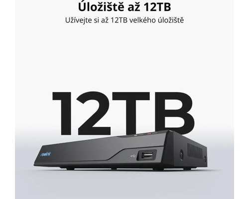 Síťový videorekordér Reolink s úložištěm 12 TB