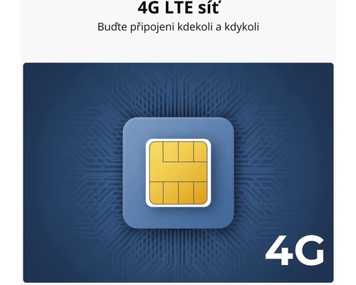 SIM karta 4G LTE sítě