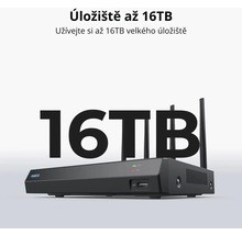Síťový videorekordér Reolink s úložištěm až 16 terabajtů
