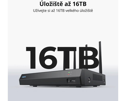 Síťový videorekordér Reolink s úložištěm až 16 terabajtů