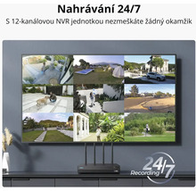Monitorovací systém s bezpečnostní kamerou a záznamovým zařízením pro video dohled