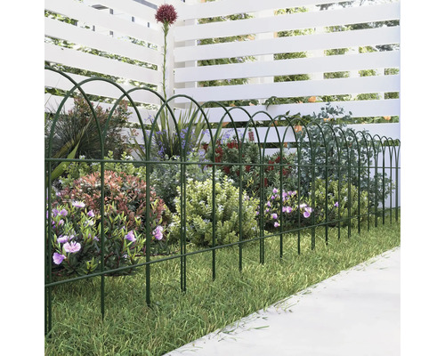 Plotové pletivo Kaiserthal dekorační PVC 25cm x 10m zelené