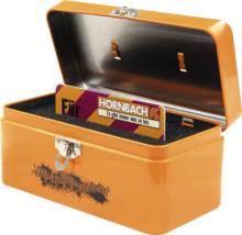 Otevřený kovový box na nářadí s poukazem Hornbach