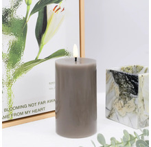 Dekorativní sloupová svíčka s elektrickým plamenem