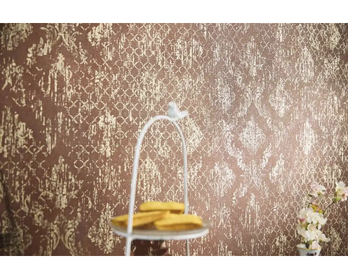 Tapeta s květinovým vzorem pro dekoraci stěn