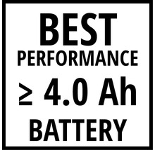 Baterie Best Performance s více než 4.0 Ah