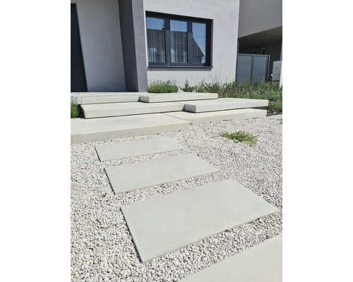 Betonová dlažba Patern 2 80x40x6 cm bílá