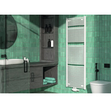 Designové topné těleso ROTHEIGNER kombinovaný provoz teplá voda 1810 x 595 x 112-128 mm připojení 1 dole uprostřed