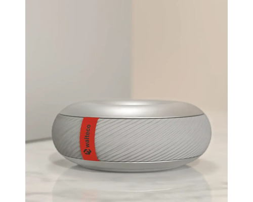 Logo Walteco na kulatém zařízení