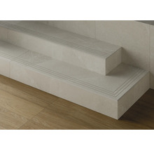 Schodiště s obkladem a schodovými profily