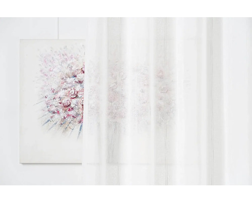 Dekorativní šály s motivem růží a plátěný obraz s květinovým motivem