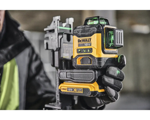 DeWalt Logo Laserová vodováha s baterií