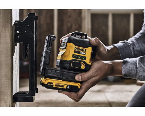 Laserový měřicí přístroj s držákem Logo DeWalt