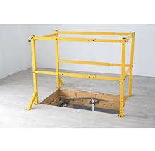 Zábradlí pro půdní schody jako ochrana proti pádu