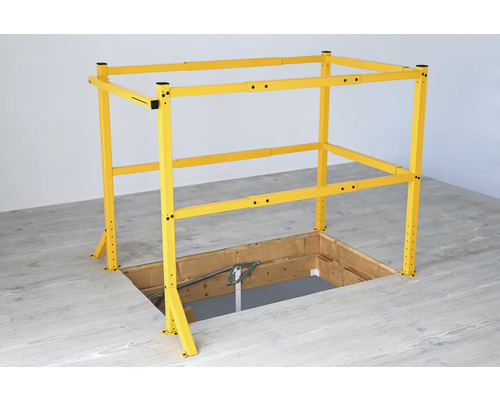 Rám zábradlí pro střešní okna pro ochranu proti pádu