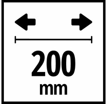 Symbol pro šířku 200 milimetrů