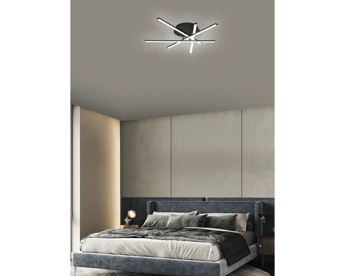 Moderní LED stropní svítidlo v ložnici