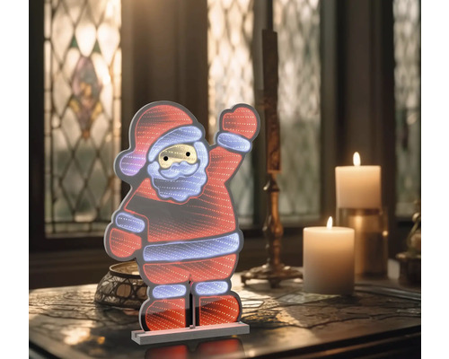 Dekorativní LED figurka Santa Clause na stole