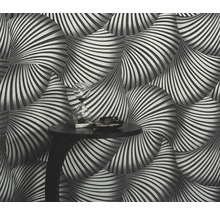 Tapeta s abstraktním pruhovaným vzorem