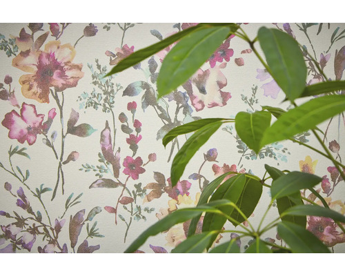 Tapeta s květinovým vzorem