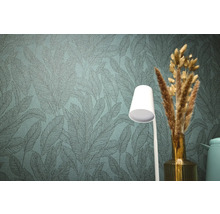 Detail nástěnné tapety s motivem listů