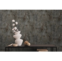 Dekorativní tapeta s lineárním vzorem a průmyslovým designem pro obytné prostory