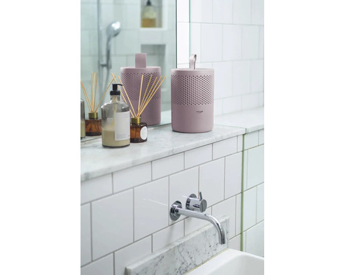 Koupelnové umyvadlo s baterií, vonný difuzér a čistička vzduchu