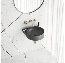 Koupelnové umyvadlo s baterií a zrcadlem