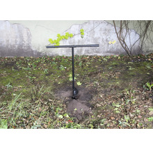 Zemní vrták na zahradě