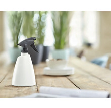 Rozprašovač na rostliny na dřevěném stole