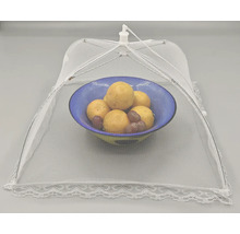 Talíř s ovocem pod poklopem na potraviny