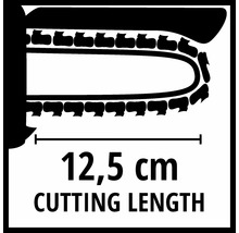 Délka řezu 12,5 cm