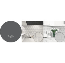 Použití dlaždic v koupelně a kuchyni se šedými spárami