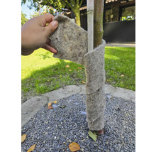 Ochrana kmene stromu z plsti ovinutá kolem stromu