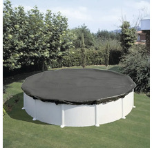 Zakrytý nadzemní bazén na zahradě