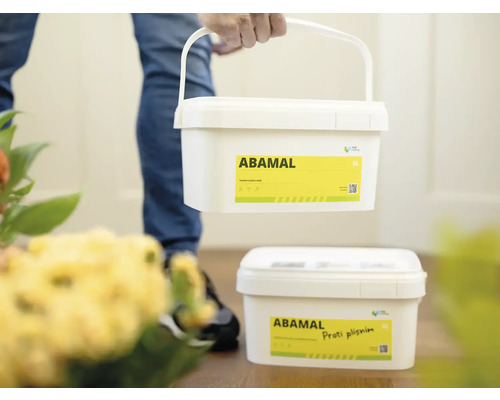 Dva kbelíky interiérové barvy ABAMAL